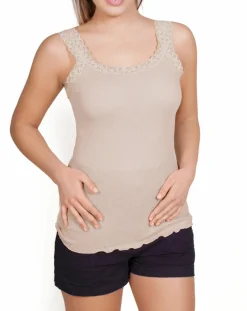 Femme Mare Débardeur Camilla beige