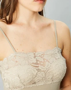 Femme Mare Débardeur Caroline en micromodal sable