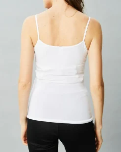 Discount Mare Débardeur Caroline en Micromodal blanc