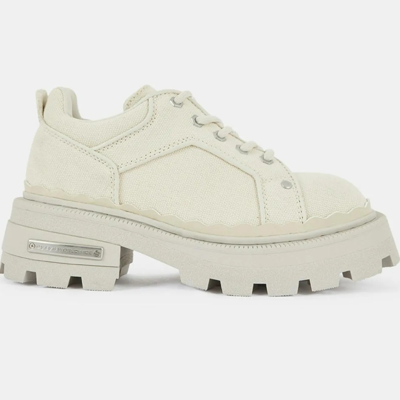 Outlet Eytys Derbies Detroit crème - Talon 5 cm