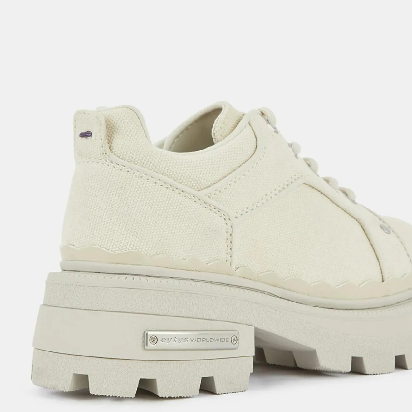 Outlet Eytys Derbies Detroit crème - Talon 5 cm