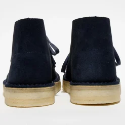 Best Clarks Desert boots en Velours de Cuir Coal marine