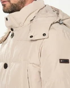 Hot Hackett London Doudoune 3/4 beige