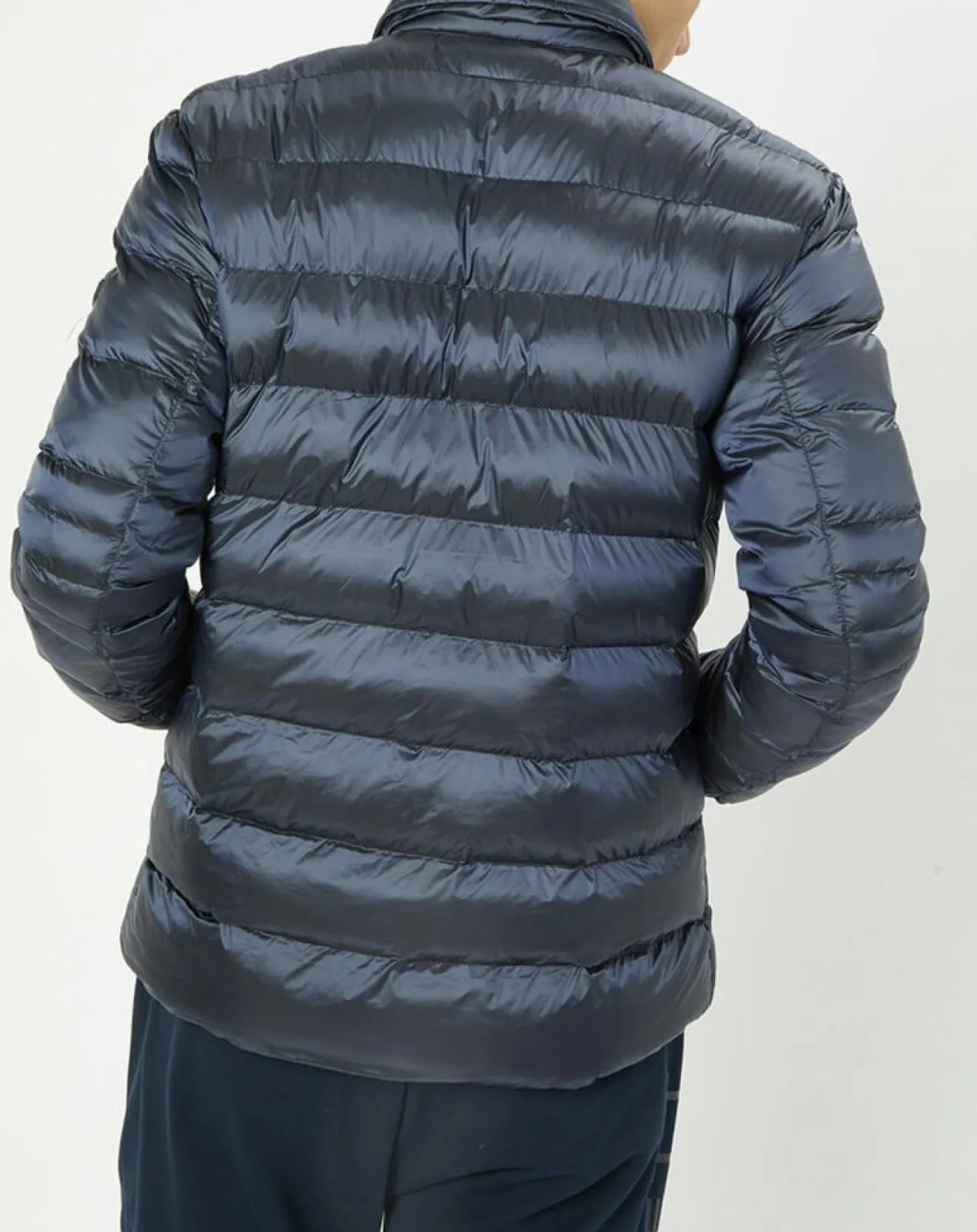 Homme Hackett London Doudoune Aston Martin Racing Shiny bleue