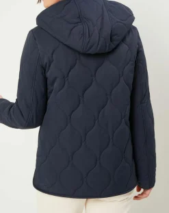 Femme Caroll Doudoune Bali bleu marine