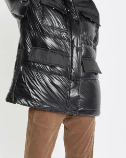 Femme Marc O'Polo Doudoune bimatière Colh noire