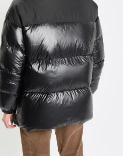 Femme Marc O'Polo Doudoune bimatière Colh noire