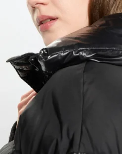 Femme Marc O'Polo Doudoune bimatière Colh noire