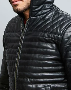 Homme Chyston Doudoune Carpate noire