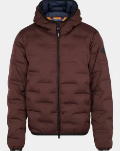 Discount Replay Doudoune Classic Logo bordeaux