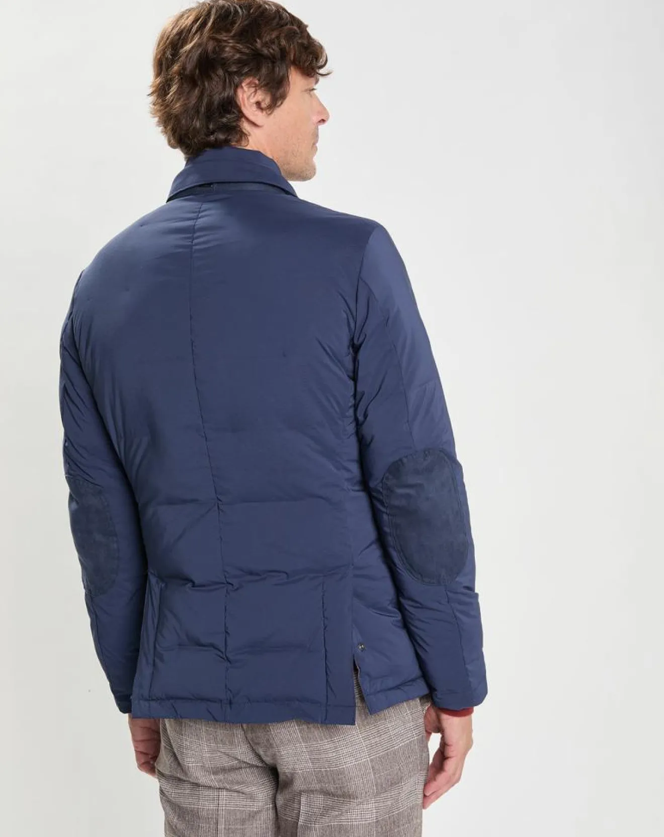 Clearance Hackett London Doudoune Coud bleue