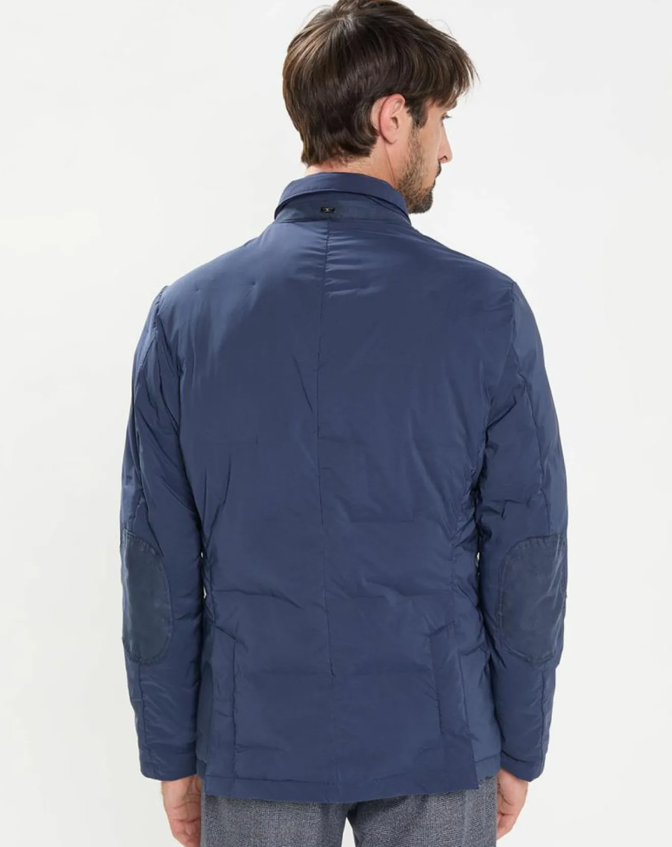 Clearance Hackett London Doudoune Coud bleue