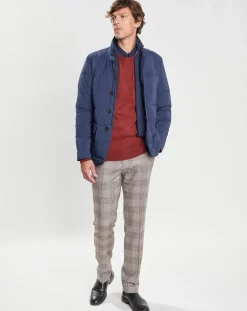 Clearance Hackett London Doudoune Coud bleue