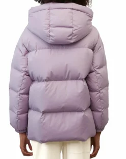 Femme Marc O'Polo Doudoune courte à capuche violet clair