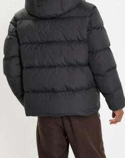 Homme Marc O'Polo Doudoune courte à capuche Puffer noire