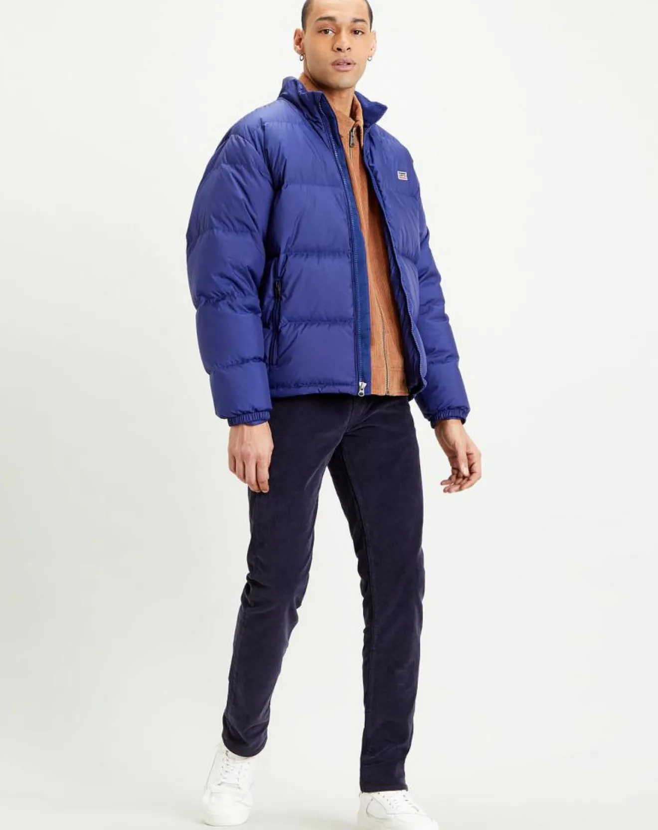 Homme Levi's® Doudoune courte Fillmore bleue