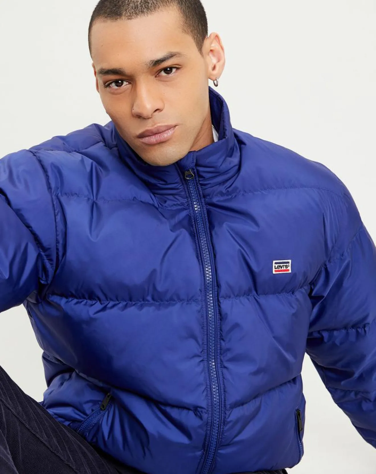 Homme Levi's® Doudoune courte Fillmore bleue