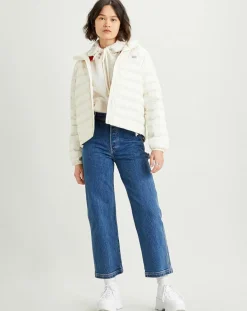 Clearance Levi's® Doudoune courte Pandora Packable écrue