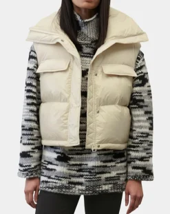 Best Marc O'Polo Doudoune courte sans manches Colh beige