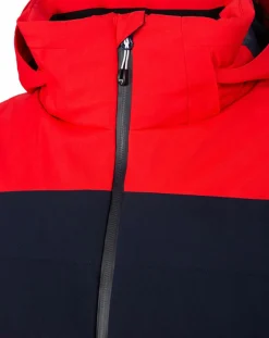 Homme Degré 7 Doudoune de ski bi-stretch Valier incandescent