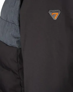 Degré 7 Doudoune de ski bi-stretch Valier noire