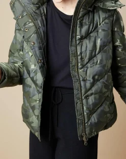 Sale Belair Doudoune Disley kaki