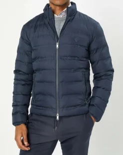 Online Hackett London Doudoune Gfg unie bleu foncé