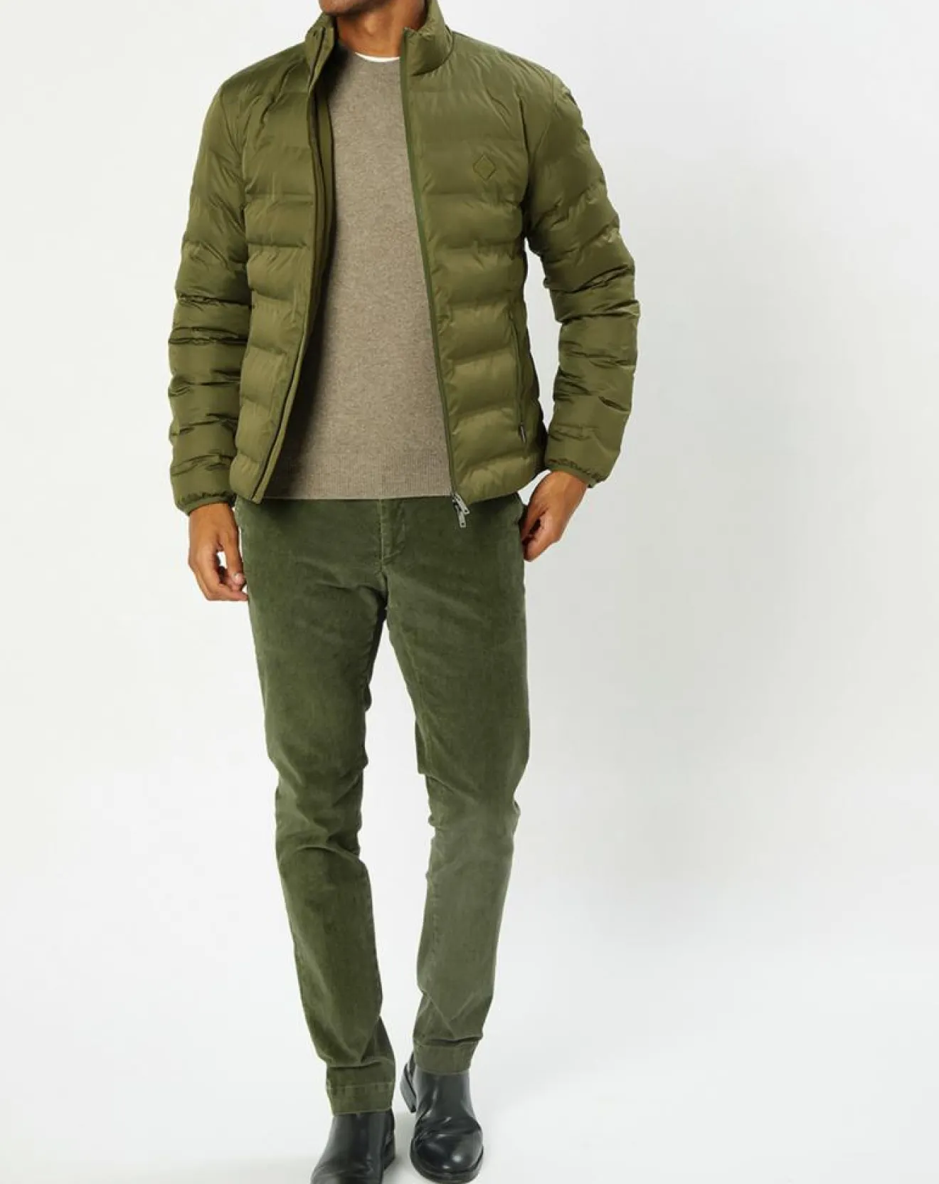 New Hackett London Doudoune Gfg unie kaki