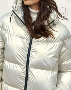 Femme Lauren Vidal Doudoune Joss irisée skin