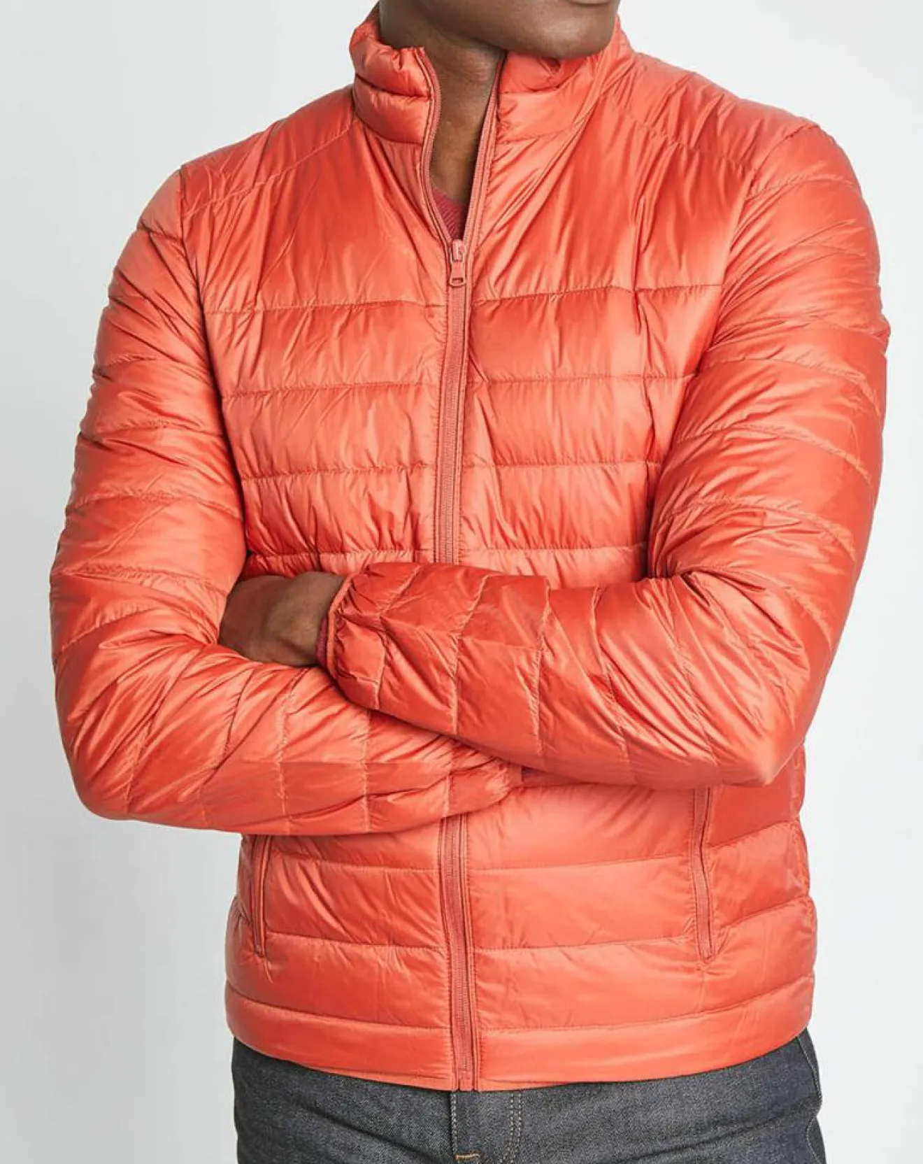 Discount Galeries Lafayette Doudoune légère Lalight orange