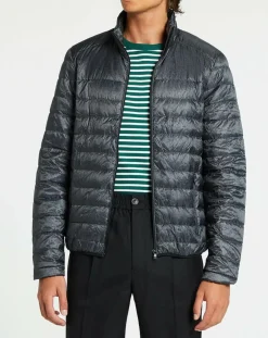 Clearance Galeries Lafayette Doudoune Light gris foncé chiné