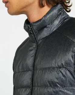 Clearance Galeries Lafayette Doudoune Light gris foncé chiné