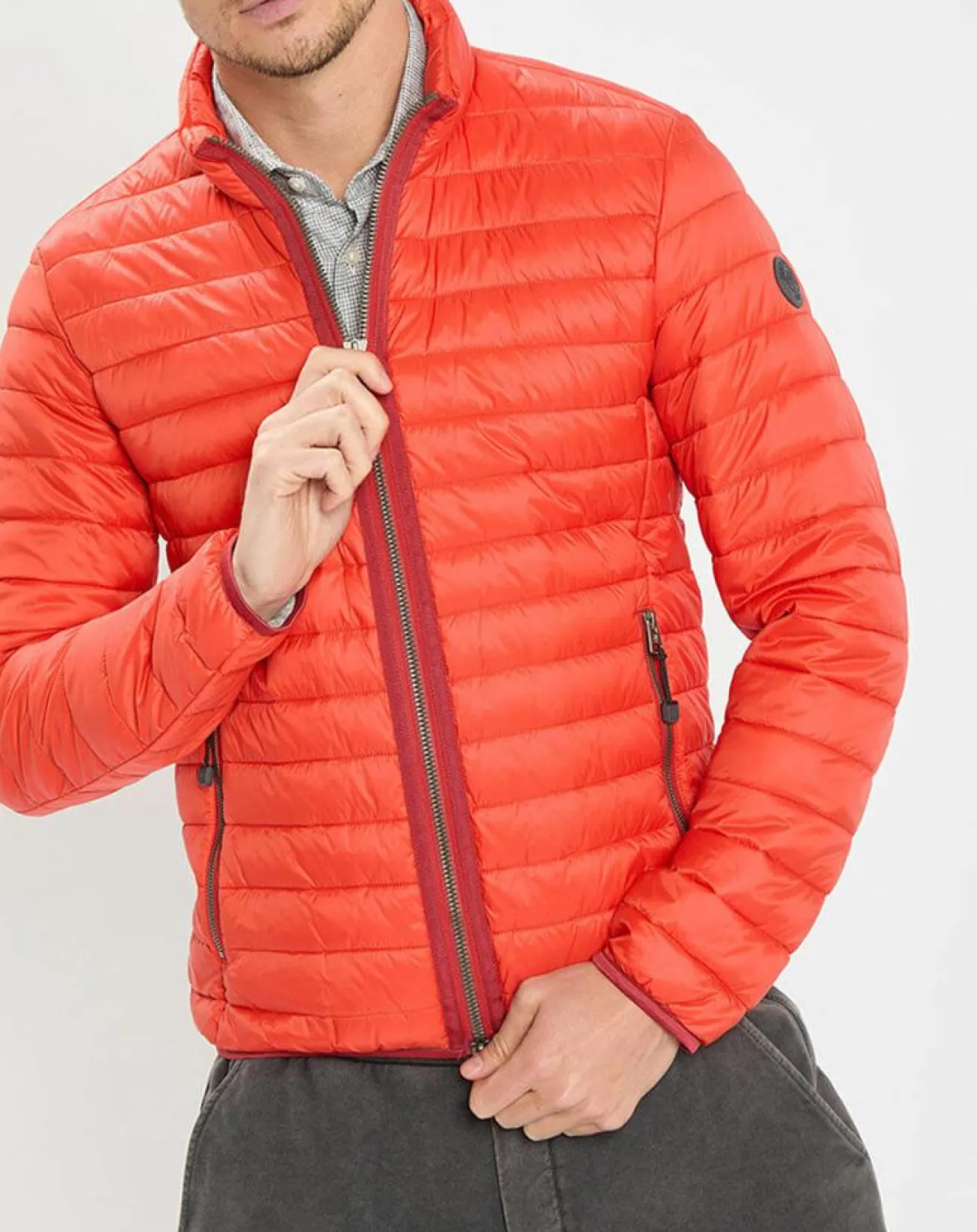Homme Marc O'Polo Doudoune light manches longues rouge