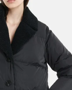 Femme Zapa Doudoune longue Daisy noire