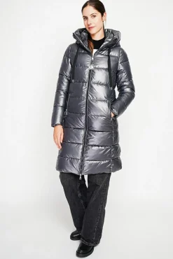 Clearance Assuili Doudoune longue loup