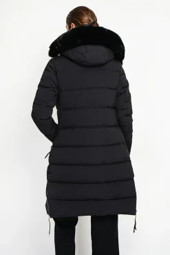 Femme Assuili Doudoune longue noire