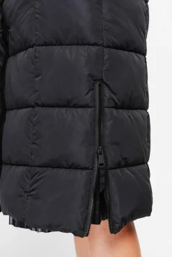 Clearance Assuili Doudoune longue noire