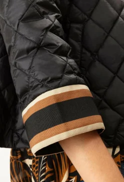 Femme Bleu Blanc Rouge Doudoune Mareva noire