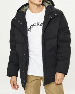 Homme Dockers Doudoune Micro Twill Barn Puffer noire