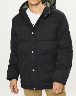 Homme Dockers Doudoune Micro Twill Barn Puffer noire