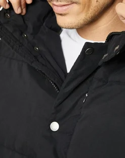 Homme Dockers Doudoune Micro Twill Barn Puffer noire