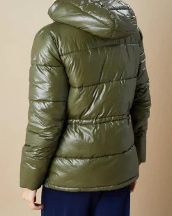 Best Belair Doudoune Poinsetta kaki