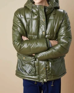 Best Belair Doudoune Poinsetta kaki