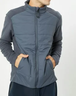 Homme Hackett London Doudoune polaire gris foncé