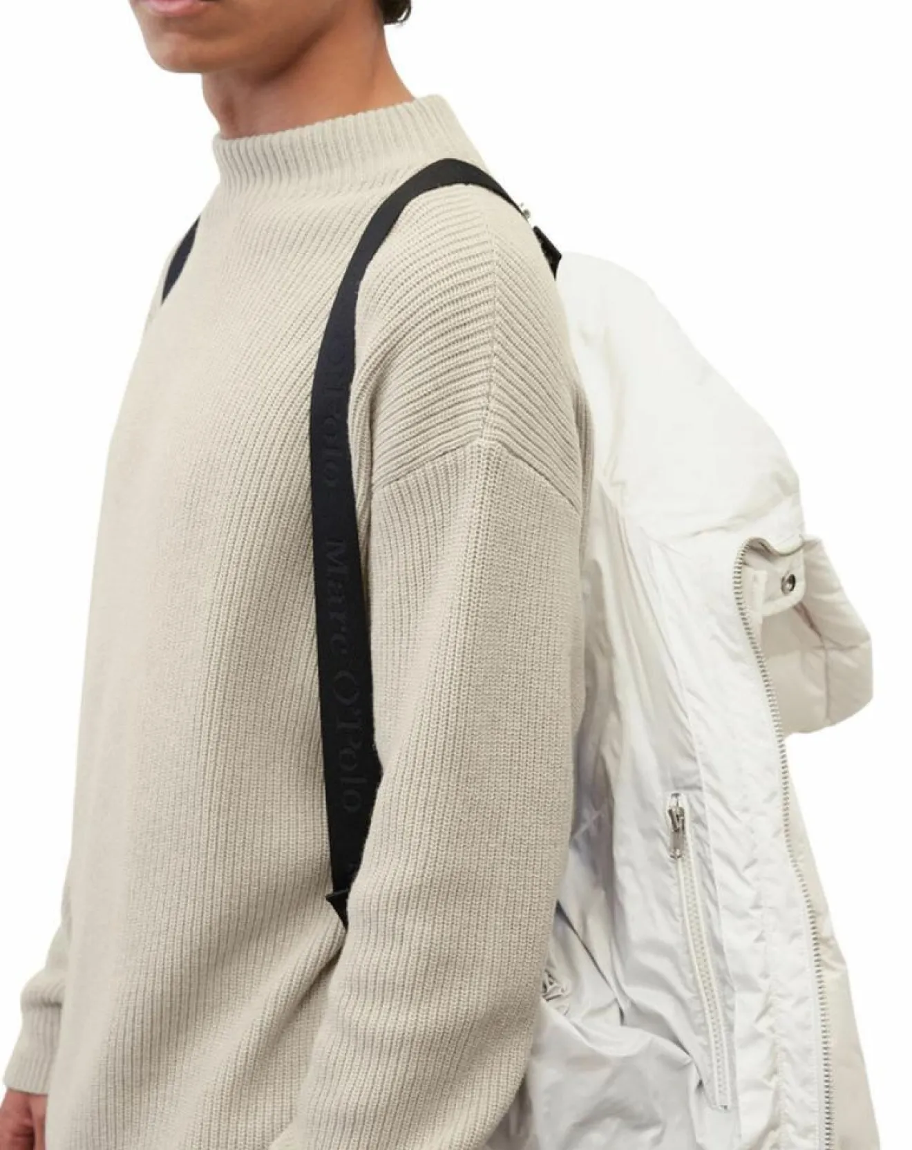 Homme Marc O'Polo Doudoune Puffer Milg blanche
