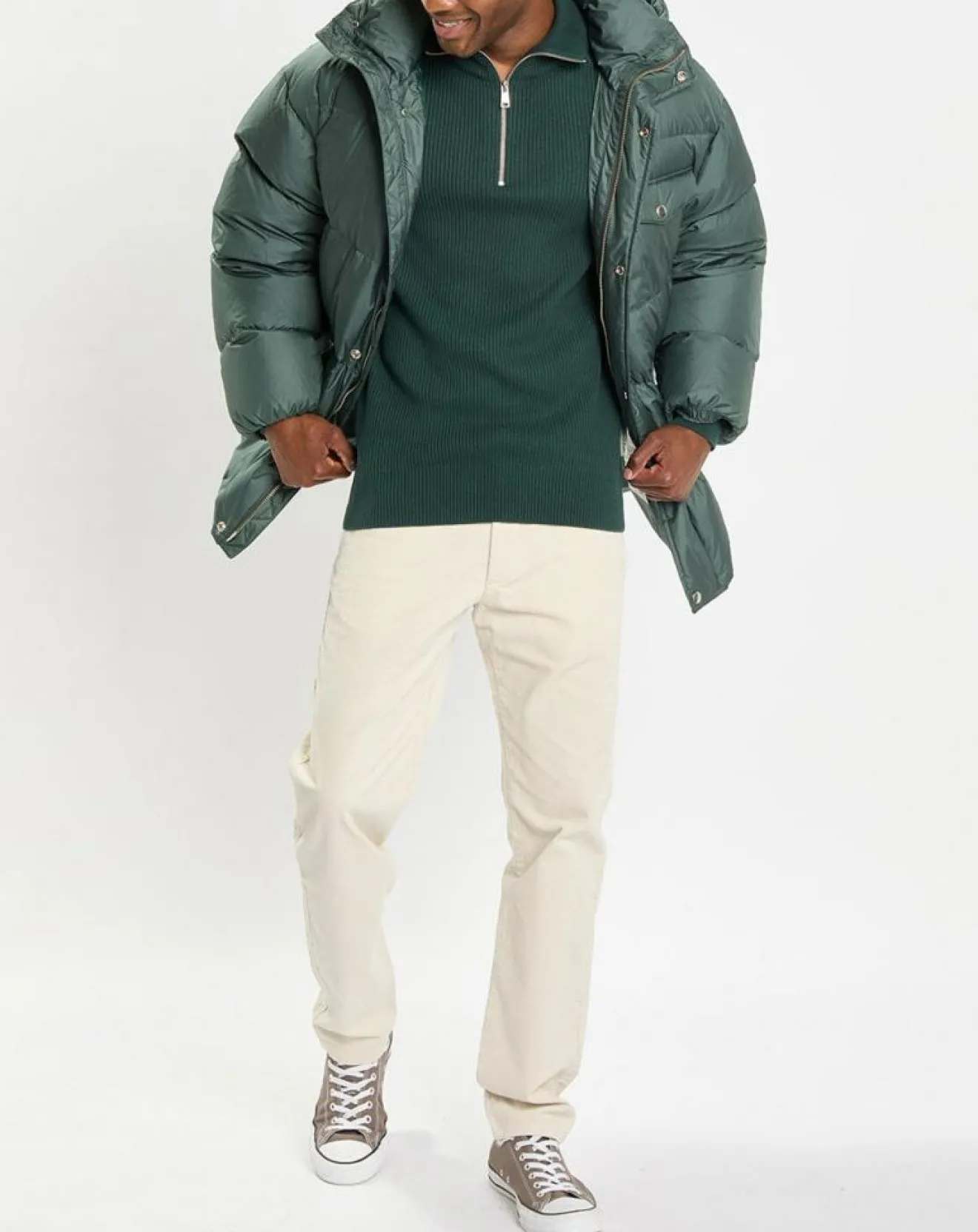 Homme Marc O'Polo Doudoune Puffer Milg verte