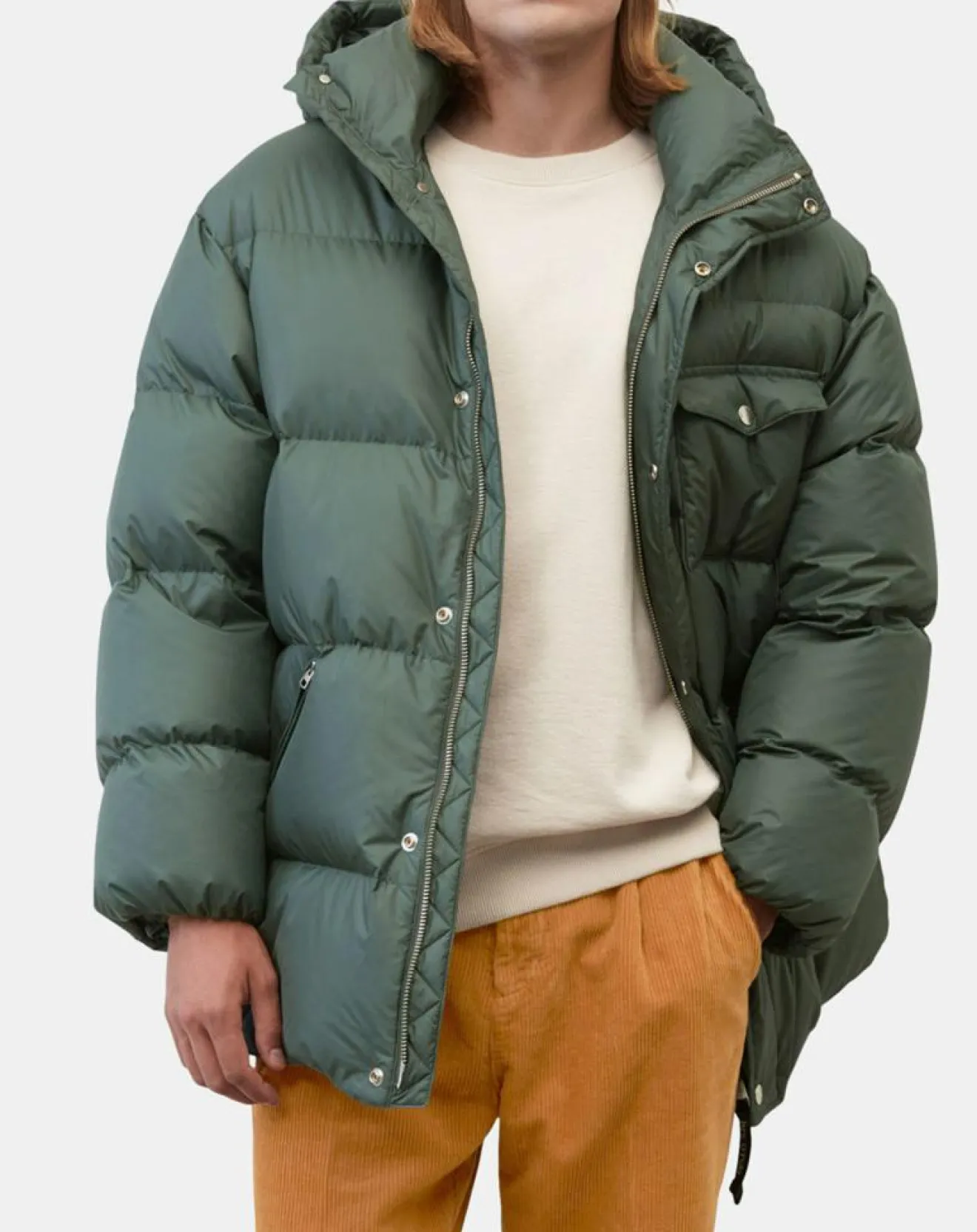 Homme Marc O'Polo Doudoune Puffer Milg verte