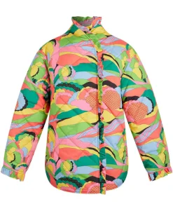 Sale Manoush Doudoune Purple fluo