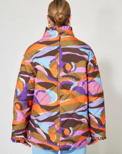 Outlet Manoush Doudoune Purple marron