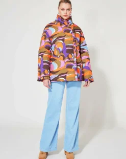 Outlet Manoush Doudoune Purple marron